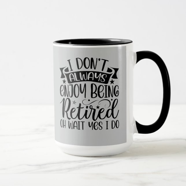Caneca Presente Divertido! Retiree Coffee Mug (Direita)