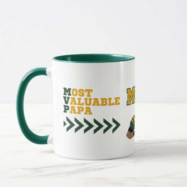 Caneca Presente do Dia dos Pais - Papai Mais Valioso Únic (Esquerda)