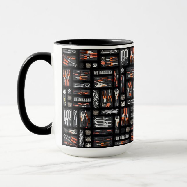 Caneca Presente do Dia dos Pais para o Papai Bandeja de F (Esquerda)