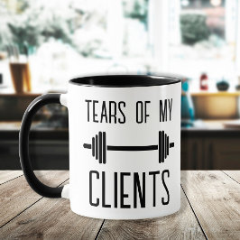 Caneca Presente do Treinador Pessoal dos Meus Clientes