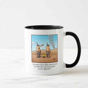 Caneca Presente engraçado de Casal Humor de Cartoon Mug
