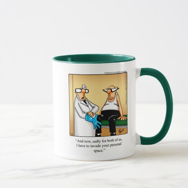 Caneca Presente Engraçado de Humor Humor Humor Mug (Direita)