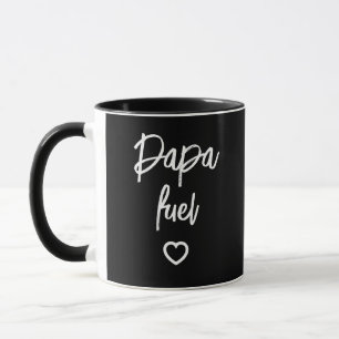Caneca Presente engraçado do Papai Combustível Minimalist