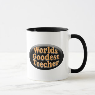 Caneca Presente engraçado do professor de Goodest Teeche