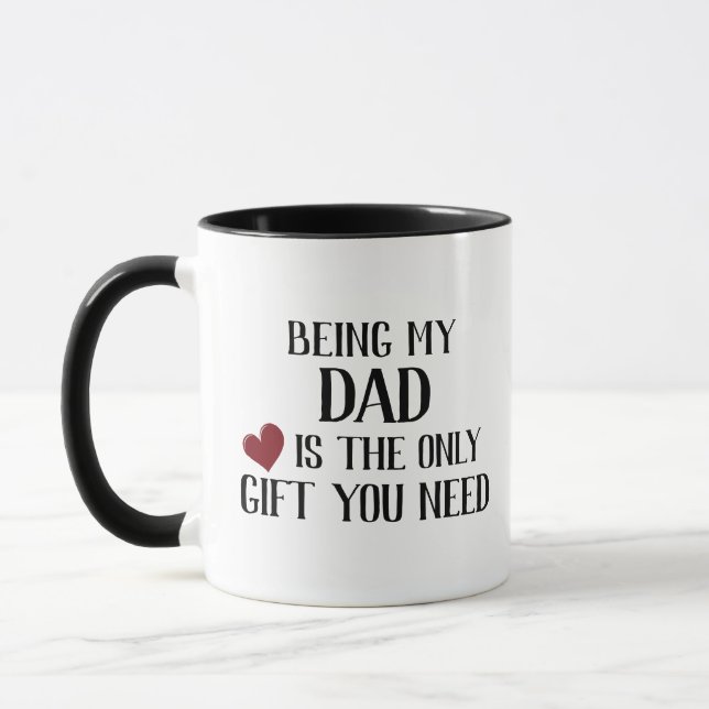 Caneca Presente Engraçado que o Papai Precisa (Esquerda)