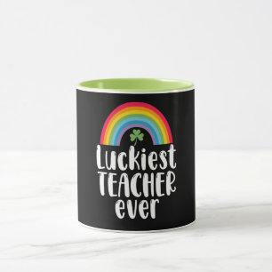 Caneca Presente Escolar Dia de São Patrício Professora Ma