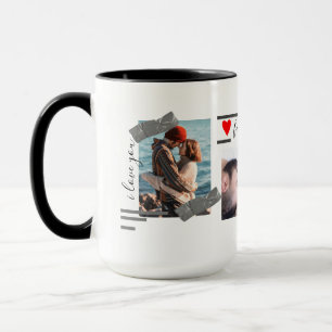 Caneca Presente Exclusivo Personalizado de Colagem de Fot