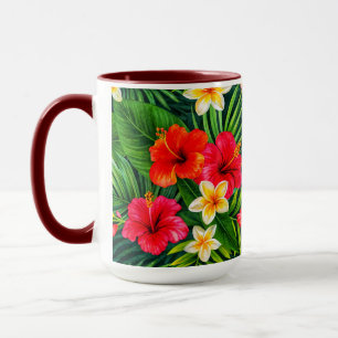 Caneca Presente Floral Tropical
