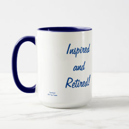 Caneca Presente inspirado e aposentado