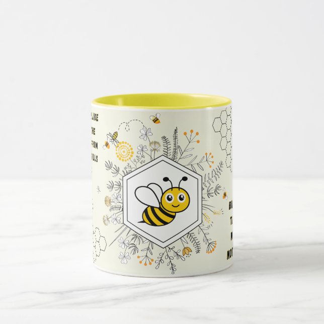 Caneca Presente Inspirador para Amante de Abelhas e Mel S (Centro)