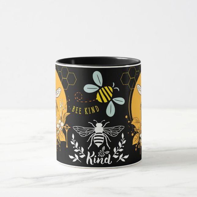 Caneca Presente Inspirador para Amantes de Abelhas e Mel  (Centro)