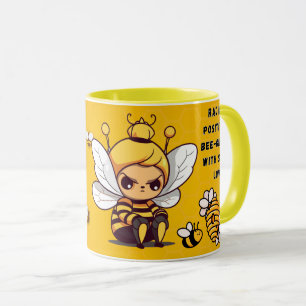 Caneca Presente Inspirador para Amantes de Abelhas e Mel 