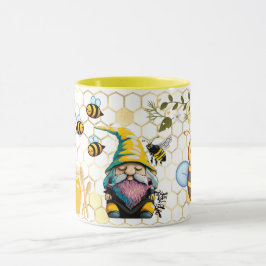 Caneca Presente Inspirador para Amantes de Abelhas e Mel 