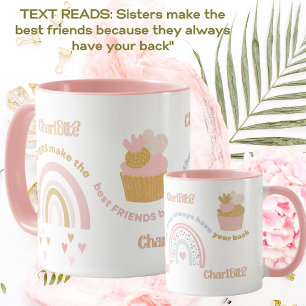 Caneca Presente IRMÃ - Os Melhores Amigos Sempre Têm As C