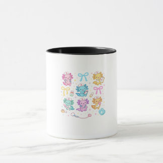 Caneca Presente Kawaii Fofo Enfermeira Axolote para Enfer