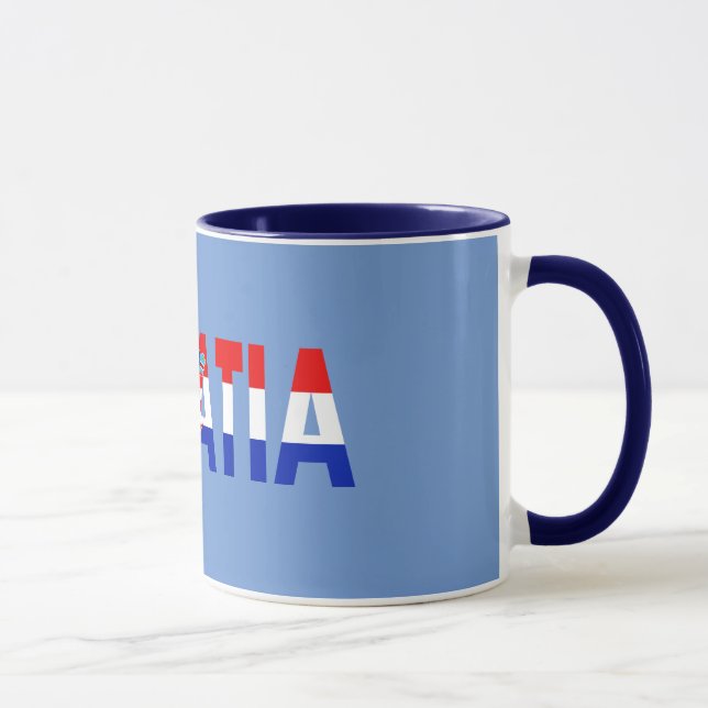 Caneca Presente moderno e simples Roupa de Bandeira na Bu (Direita)