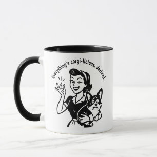 Caneca Presente no sobrevoo do Cachorro Assustado da WIfe