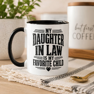 Caneca Presente para a Filha Política Favorita da 