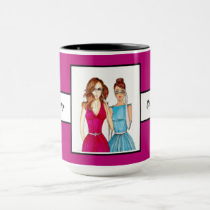 Caneca Presente para Bridesmaids Violet Ringer 15oz