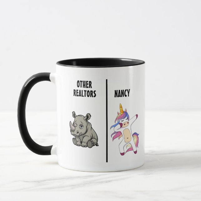 Caneca Presente para Corretor de Imóveis, Agradecimento a (Esquerda)