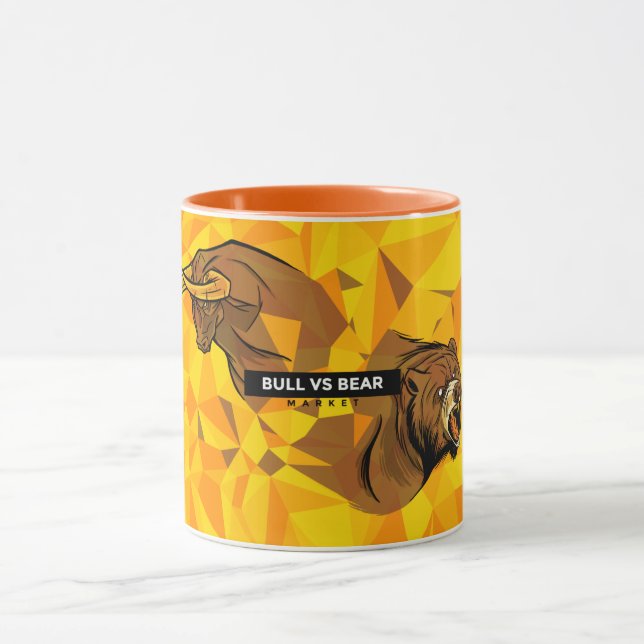 Caneca Presente para Day Traders - Mercado de Alta e Baix (Centro)