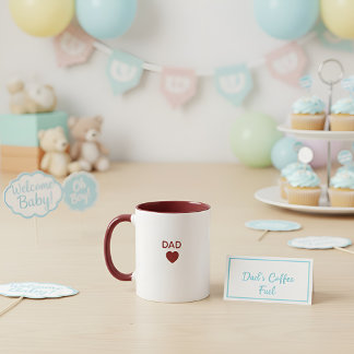 Caneca Presente para Novo Pai Est 2026 Pai Esperado Café 