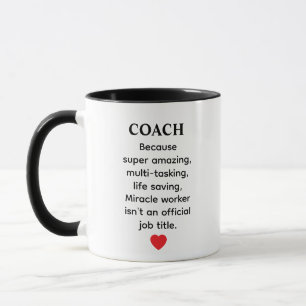 Caneca Presente para Treinador – Design de Citação Divert