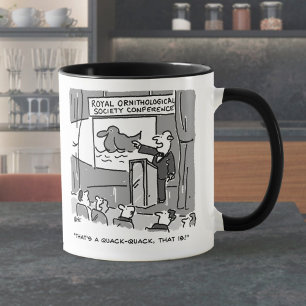 Caneca Presente para um Birdwatcher ou Birder. Engraçado