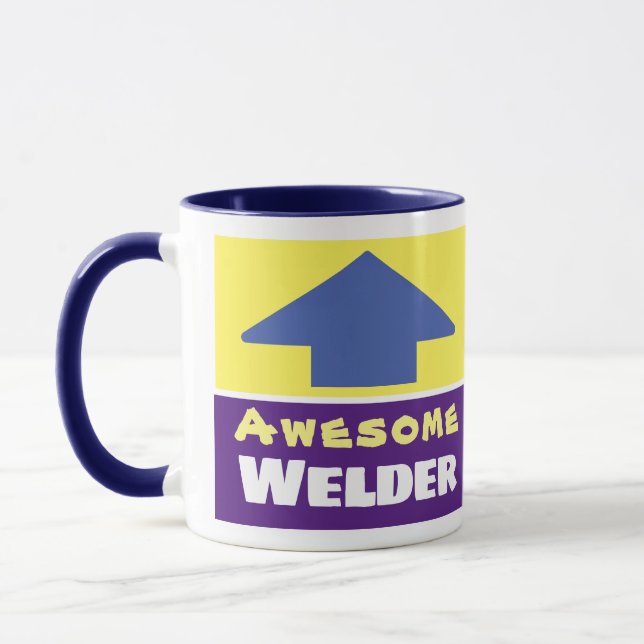 Caneca Presente para um soldador incrível (Esquerda)