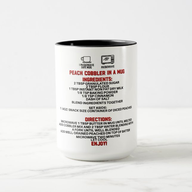 Caneca Presente Perfeito/Coblador De Pêssego Em Uma Canec (Centro)