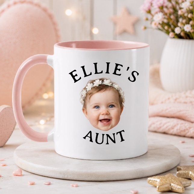 Caneca Presente personalizado com a foto do bebê para a t (Criador carregado)