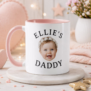 Caneca Presente personalizado com foto do rosto do bebê p