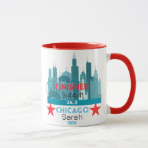 Presente Personalizado Da Maratona De Chicago 2024
