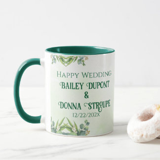 Caneca Presente personalizado de aniversário de casamento