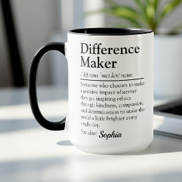 Caneca Presente Personalizado de Apreciação para Quem Faz