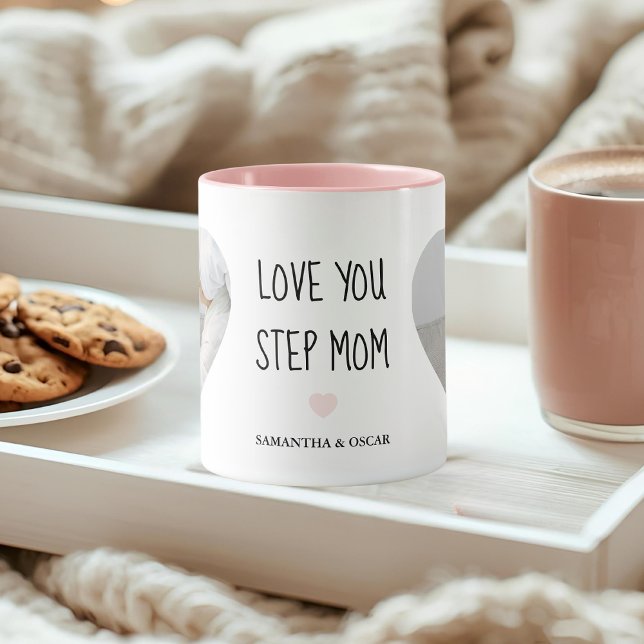 Caneca Presente Personalizado de Foto da Madrasta “Amor V (Criador carregado)