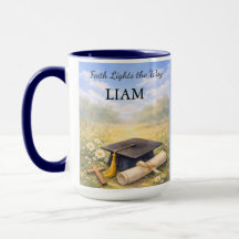 Presente Personalizado de Graduação Cristão para S