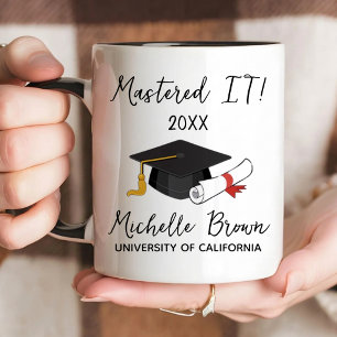 Caneca Presente Personalizado de Mestrado MBA