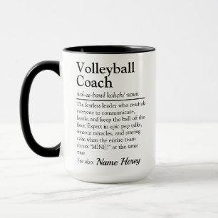 Caneca Presente Personalizado Definição de Treinador de V