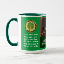 Caneca Presente Personalizado Dia de São Patrício Gângste