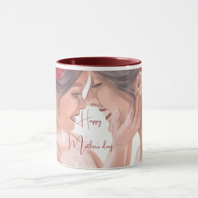 Caneca Presente Personalizado Floral Comovente (Centro)