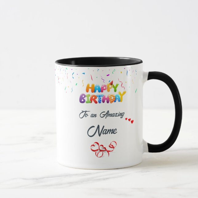 Caneca Presente personalizado para as celebrações de aniv (Direita)