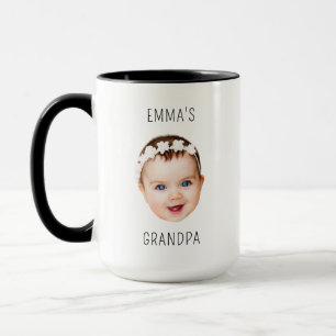 Caneca Presente personalizado personalizado de rosto infa