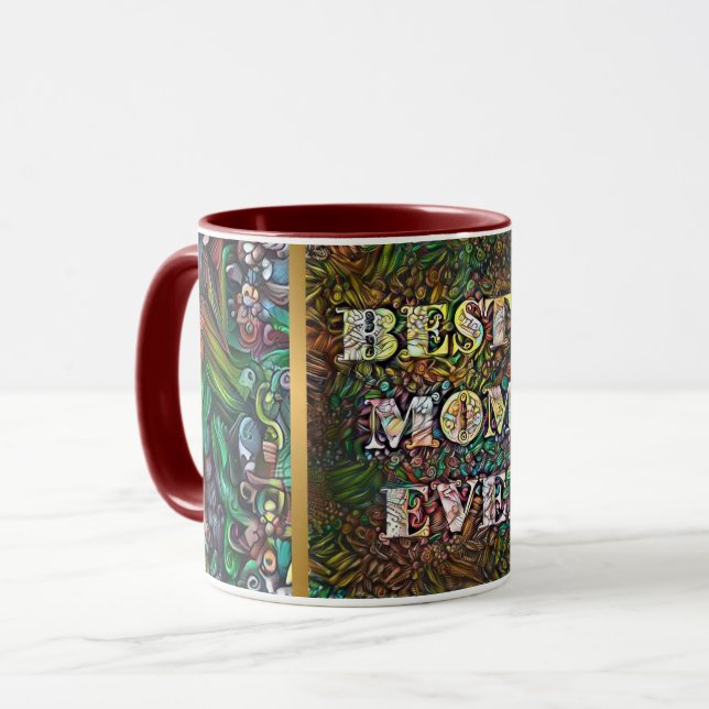 Caneca Presente Popular Moderno Elegante (Frente Esquerda)