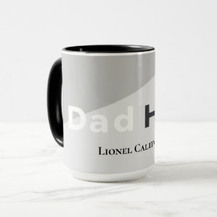 Caneca Presente Simples Moderno Limpo Minimalista Herói P