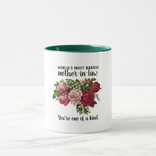 Caneca Presente-sogro BADASS - Um dos tipos de Rosas
