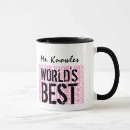 Caneca Presente V17 do professor de Gym do mundo o melhor