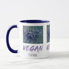 Caneca Presente Vegan Red Cabbage Vintage