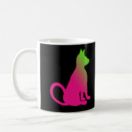 Caneca Presentes coloridos CricketDiane do gato do