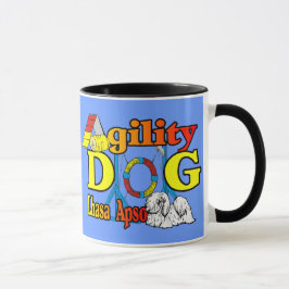 Caneca Presentes da agilidade de Lhasa Apso